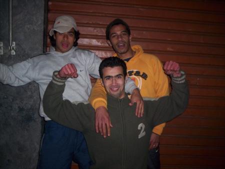 moi,zouheir,et zakaria..les musclés dial darb
